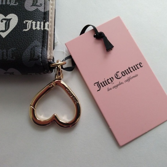 JUICY COUTURE Black and Gray Card Wallet. - Picture 3 of 5